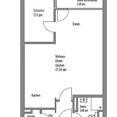 Strandkoje Im Haus Seeblick Bismarckstrasse