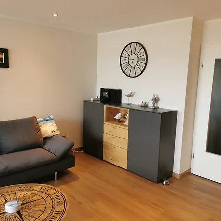 Strandkoje Im Haus Seeblick Bismarckstrasse شقة بوركم