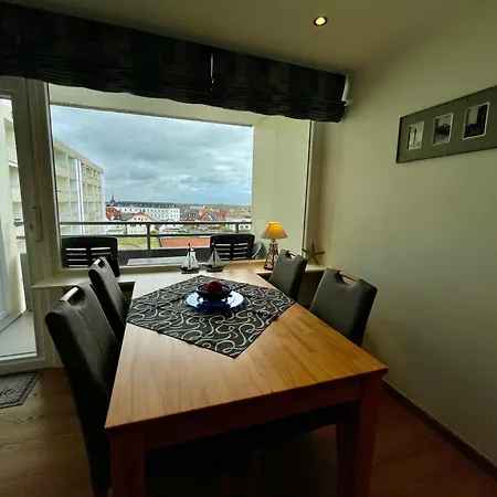 Strandkoje Im Haus Seeblick Bismarckstrasse شقة بوركم